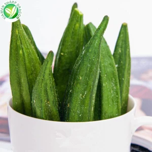 Kepti Okra užkandžiai