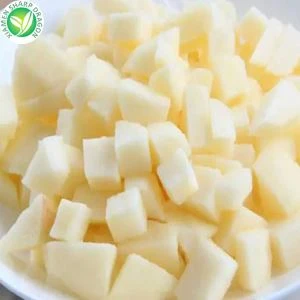 Parduodami šaldyti kubeliais pjaustyti obuoliai
