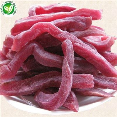 Šaldytos violetinės saldžiųjų bulvių bulvytės